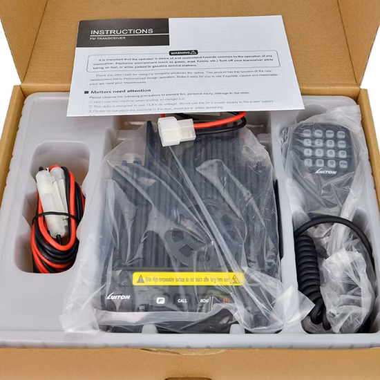 Radio mobile dual band VHF/UHF ad alta potenza Lt