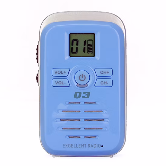 Mini radio portatile UHF Walkie Talkie Q3