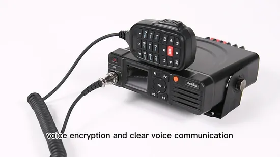 Stazione base radiomobile per autoveicolo con crittografia AES256 di vendita calda 50W