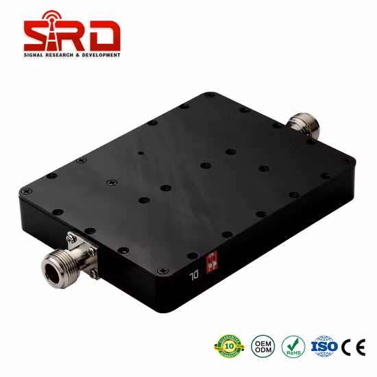 Potente amplificatore di segnale per telefono cellulare a radiofrequenza B5 850 MHz Amplificatore di segnale a banda singola